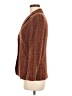 Max Mara Plaid Brown Orange Blazer Size 6 - photo 5
