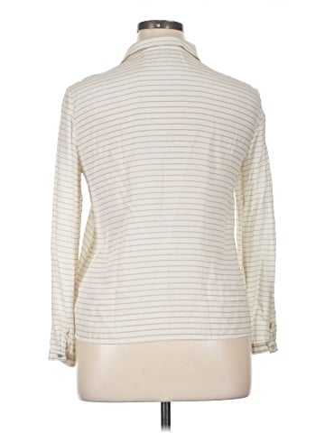 Zara Basic 3/4 Sleeve Button-Down Shirt (view 2)