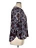 Hippie Rose 100% Polyester Purple 3/4 Sleeve Blouse Size XL - photo 4