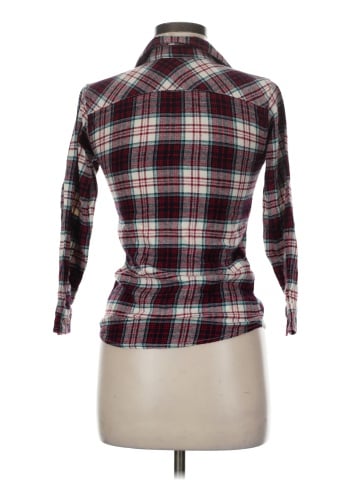 Lincoln Outfitters 3/4 Sleeve Button-Down Shirt (view 2)