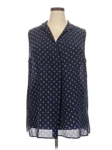 Lafayette 148 New York Sleeveless Silk Top (view 1)