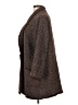 Max Studio 100% Polyester Polka Dots Brown Coat Size L (estimated) - photo 5