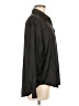 Unbranded 100% Polyester Solid Black Long Sleeve Blouse Size M (estimated) - photo 4