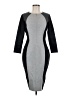 Escada Color Block Gray Cocktail Dress Size EU 38 / US 8 - photo 1