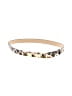 Ann Taylor Animal Print Gold White Belt Size XS - photo 1