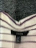 Drew 100% Cotton Stripes Ivory Long Sleeve Blouse Size M - photo 7