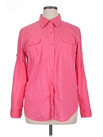 Jones New York Sport Long Sleeve Button-Down Shirt (view 1)