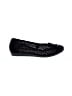 Giani Bernini 100% Leather Floral Graphic Black Flats Size 7 1/2 - photo 1