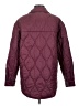 Wilfred Free 100% Nylon Argyle Burgundy Jacket Size XS - photo 2