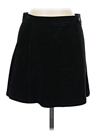 Understated Leather Casual Skirt (view 1)