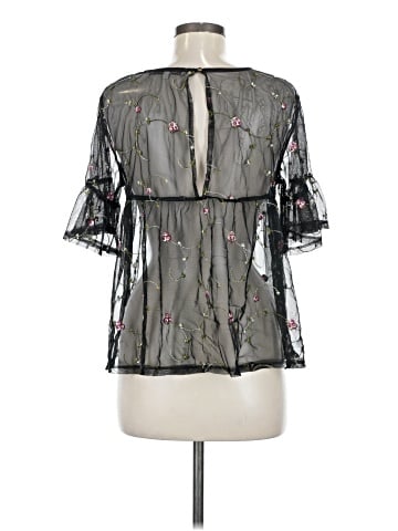 Gypsies & Moondust Short Sleeve Blouse (view 2)