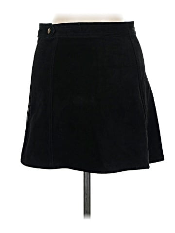 Understated Leather Casual Skirt (view 2)
