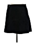 Understated Leather Solid Black Casual Skirt Size M - photo 2