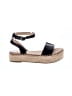 CATHERINE Catherine Malandrino Black Tan Wedges Size 8 - photo 1