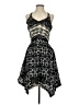 Ecote Print Black Casual Dress Size S - photo 1