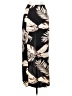 Shein 100% Polyester Tropical Black Casual Skirt Size XS - photo 2