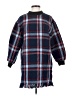 JOA Plaid Blue Pullover Sweater Size S - photo 1