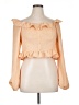 Forever 21 Plus Orange Long Sleeve Blouse Size 1X - photo 1