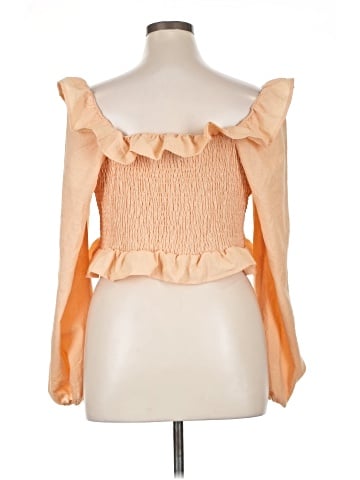 Forever 21 Plus Long Sleeve Blouse (view 2)