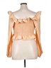 Forever 21 Plus Orange Long Sleeve Blouse Size 1X - photo 2
