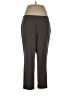 Purejill Solid Gray Active Pants Size L - photo 1