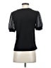 CeCe Black Short Sleeve Top Size S - photo 2