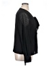 Shein 100% Polyester Black Long Sleeve Blouse Size XL - photo 4