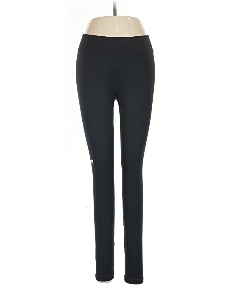 Pre-owned Under Armour Active Pants In Black