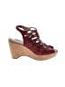 JBU Burgundy Red Wedges Size 10 - photo 1