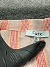Fate 100% Rayon Stripes Orange Long Sleeve Button-Down Shirt Size S - photo 7