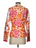 Indikka 100% Cotton Print Orange Jacket Size S - photo 2