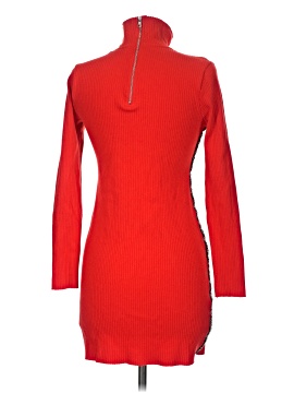 fitted lace wedding dress Calvin Klein Chiffon Bell Sleeve Dress Red 6 at Amazon Women's Clothing  store main image 1
