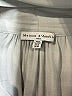 Maison d' Amelie 100% Polyester Gray Ivory Long Sleeve Blouse Size M - photo 7