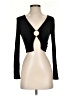 Shein Black Long Sleeve Top Size 2 - photo 1