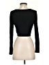 Shein Black Long Sleeve Top Size 2 - photo 2