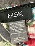 MSK Floral Black Casual Dress Size S - photo 7