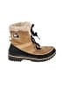 Sorel 100% Leather Tan Boots Size 8 - photo 1