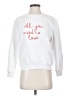 French Connection White Sweatshirt Size S - photo 1