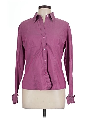 New York & Company Long Sleeve Button-Down Shirt (view 1)