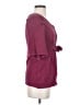 Tabitha 100% Cotton Burgundy 3/4 Sleeve Blouse Size XS - photo 4
