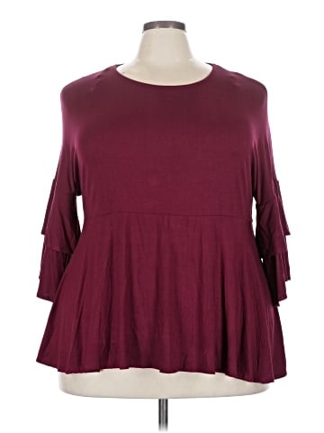 emerald 3/4 Sleeve Top (view 1)