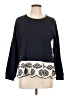 Cupio Paisley Blue Pullover Sweater Size L - photo 1