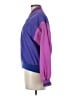 Nike 100% Nylon Color Block Purple Track Jacket Size M - photo 5