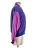 Nike 100% Nylon Color Block Purple Track Jacket Size M - photo 4