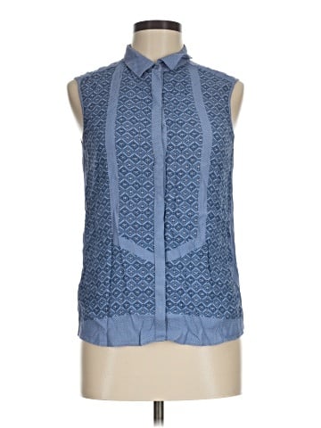 Comptoir des Cotonniers Sleeveless Button-Down Shirt (view 1)