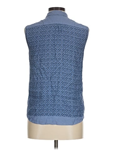 Comptoir des Cotonniers Sleeveless Button-Down Shirt (view 2)