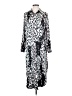Chico's 100% Polyester Silver Casual Dress Size Sm (0) - photo 1