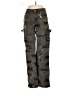 Bamboo 100% Spandex Camo Green Cargo Pants Size 7 - photo 1