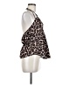 Shein 100% Polyester Brown Sleeveless Blouse Size 8 - 10 - photo 4