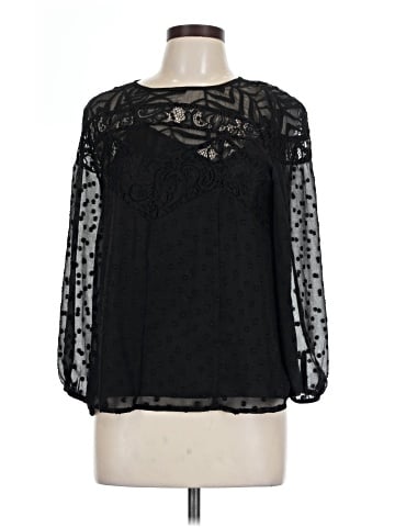 HD in Paris 3/4 Sleeve Blouse (view 1)